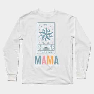 MAMA The Star Tarot Card Long Sleeve T-Shirt